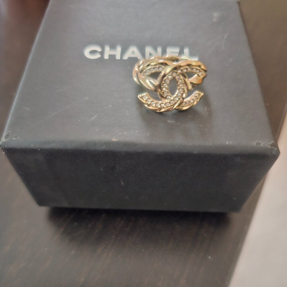 Gold Chanel Ring